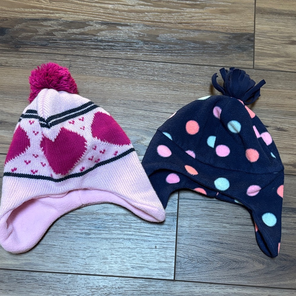Kids Winter Hats Set